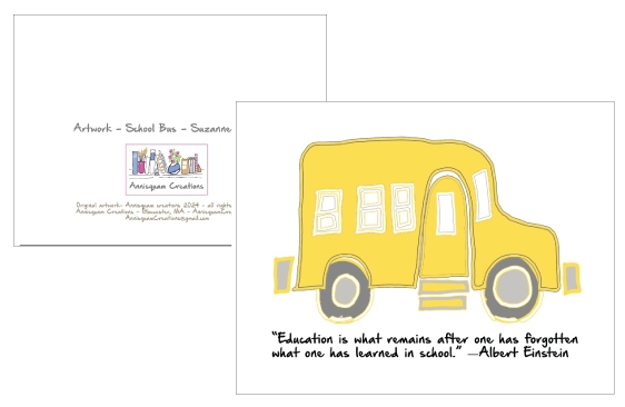 School Bus, Einstein